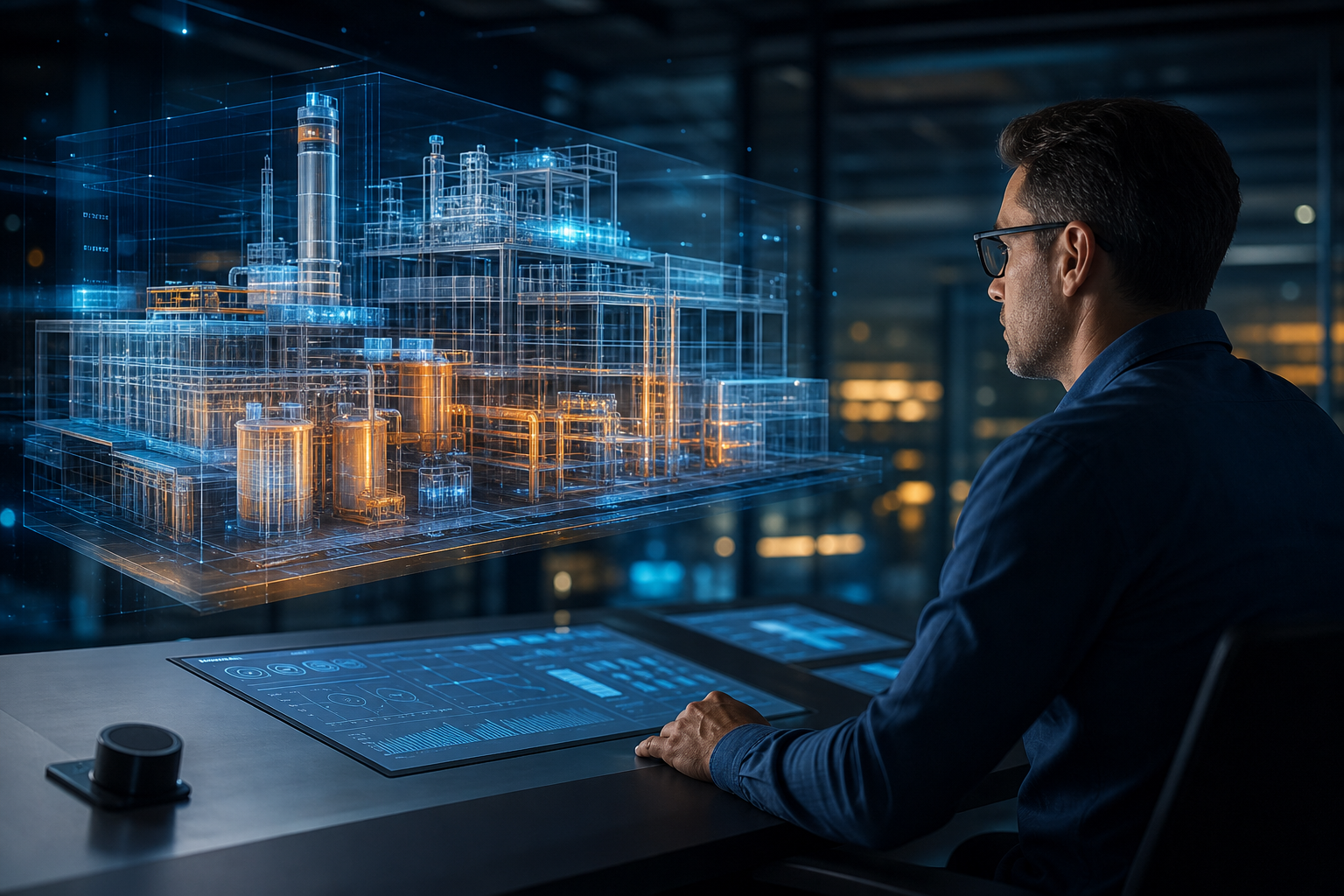 Digital twin visual