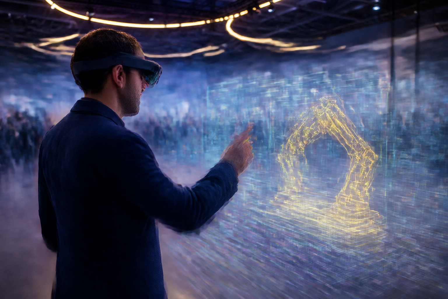 XR experience visual